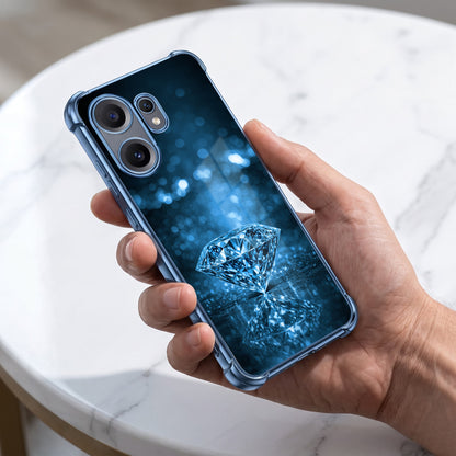 Nothing Phone 2 Pro 5G Blue Diamond Airbags Printed Back Case