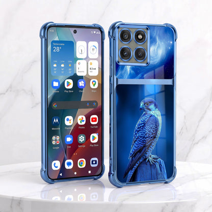 Motorola Edge 60 Pro 5G Royal Falcon Dual-Tone Transparent Airbags Case