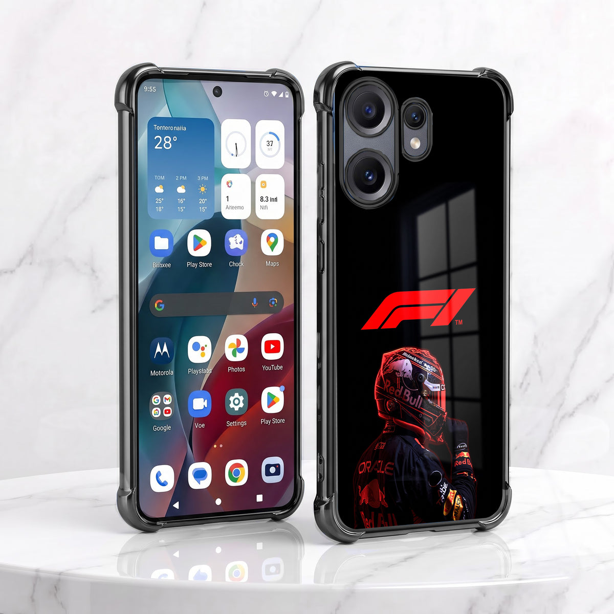 Nothing Phone 2 Pro 5G F1 Rider Airbags Printed Back Case