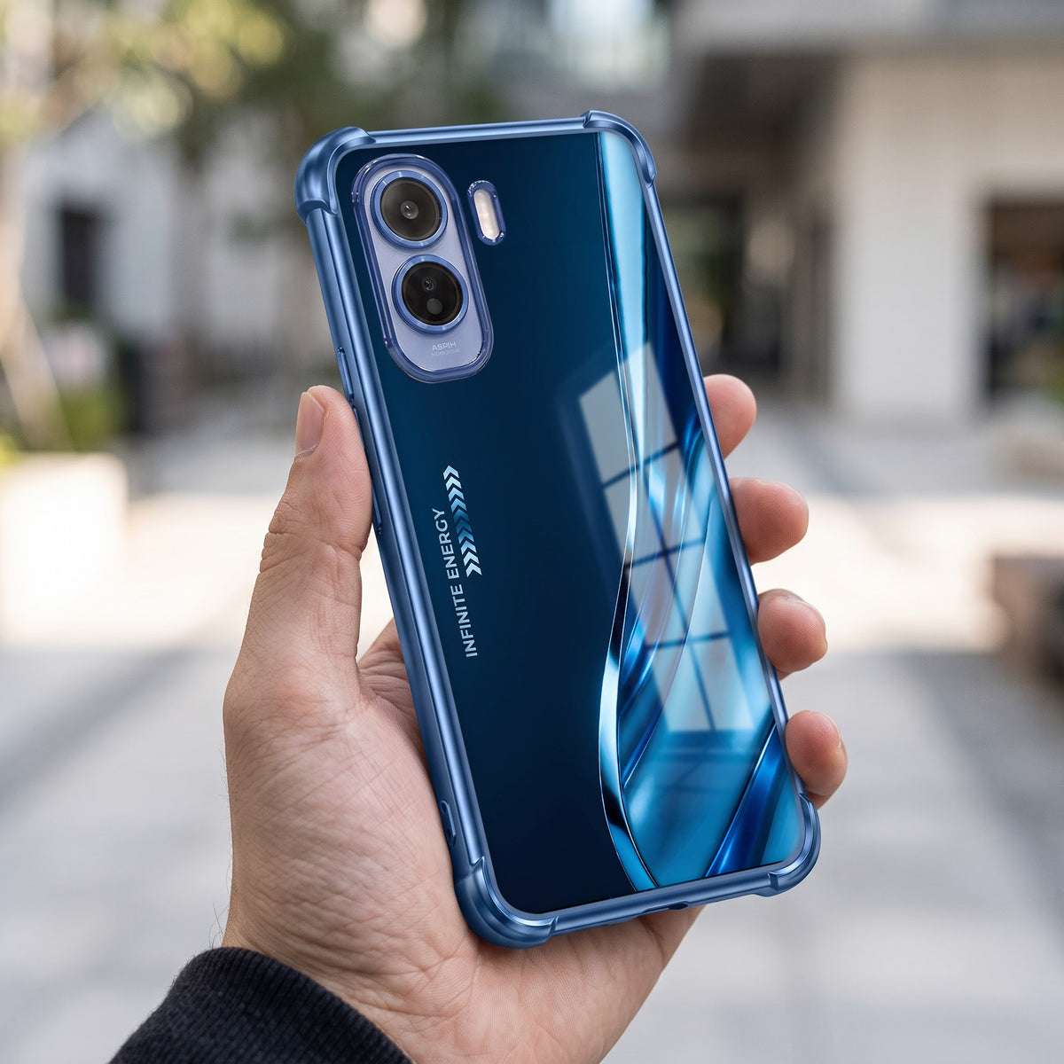 Vivo T5 Pro 5G Premium Infinity Energy Airbags Printed Back Case