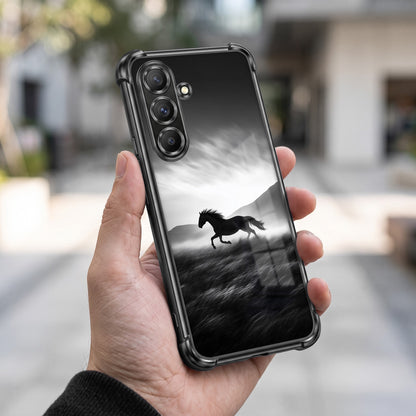 Samsung Galaxy A56 5G Running Horse Printed Back Case