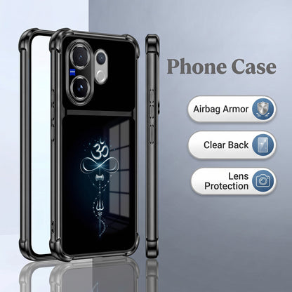 Vivo V60 5G Mahakal Trishul Transparent Airbags Case