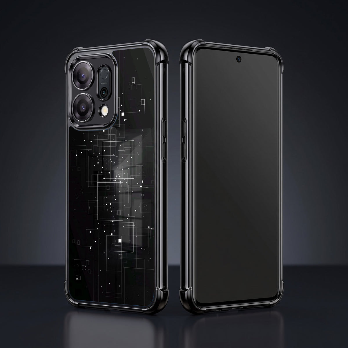 Oppo Reno 14 5G Premium Phantom Shield Airbags Printed Back Case