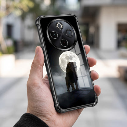 Vivo T4 5G Lunar Wolf Airbags Printed Back Case