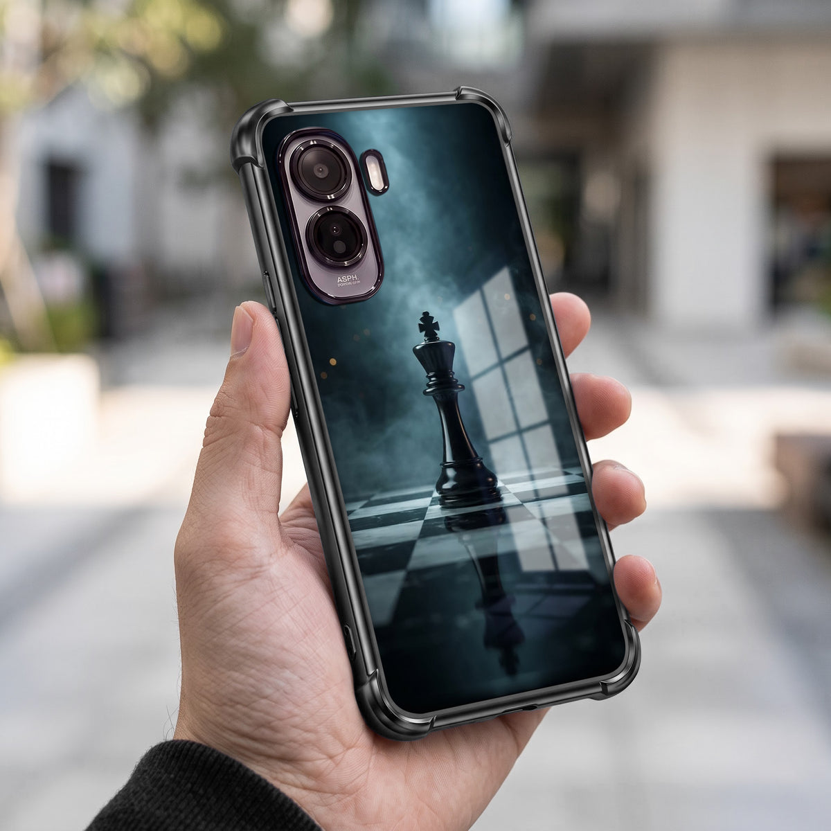 Vivo T5 Pro 5G Checkmate Airbags Printed Back Case