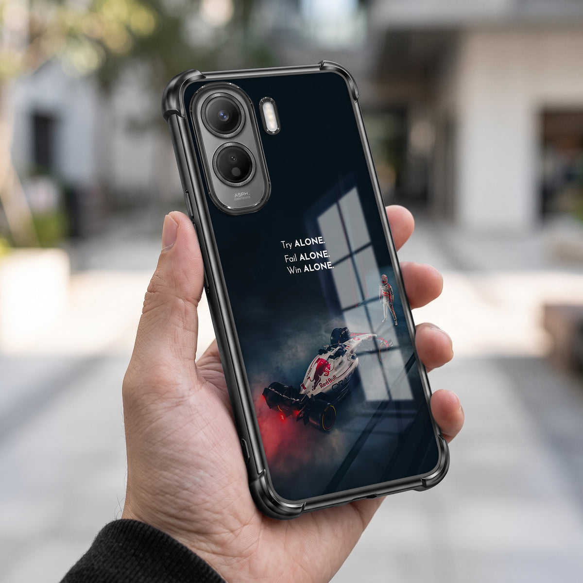 Vivo T5 Pro 5G F1 Alone Airbags Printed Back Case