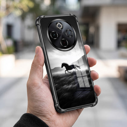 Vivo T4 5G Running Horse Printed Back Case