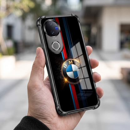 Vivo V50 5G Premium BMW Logo Airbags Printed Back Case