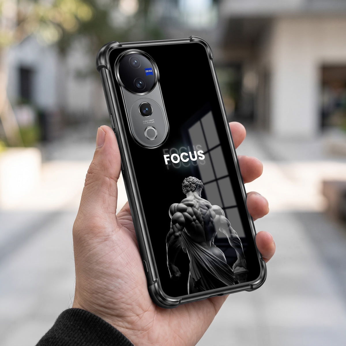 Vivo V40 Pro 5G Focus Airbags Printed Back Case