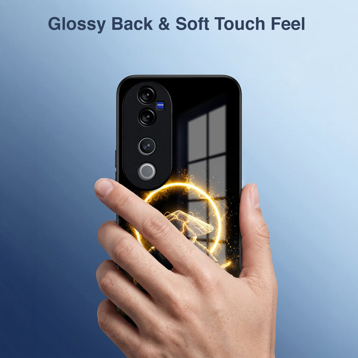 Vivo V40 Pro 5G Warrior Panda Acrylic Glass Back Case