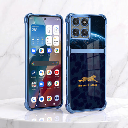 Motorola Edge 60 Pro 5G World Is Mine Dual-Tone Transparent Airbags Case