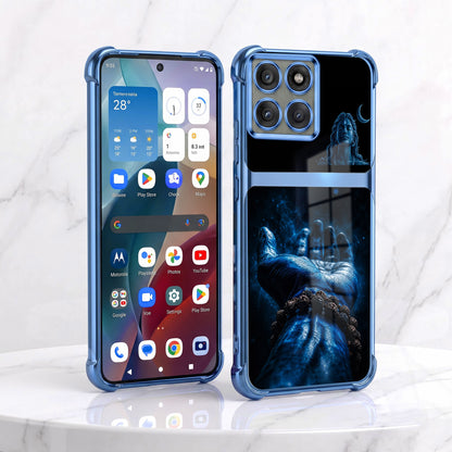 Motorola Edge 60 Pro 5G Mahadev Divine Touch Dual-Tone Transparent Airbags Case