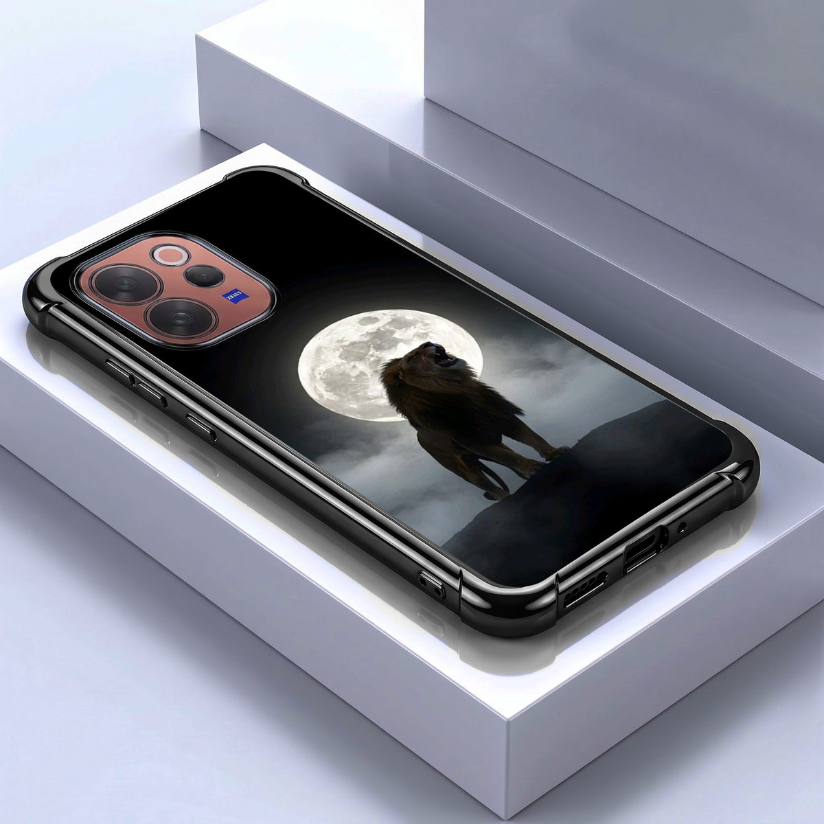 Vivo V70 5G Lunar Wolf Airbags Printed Back Case
