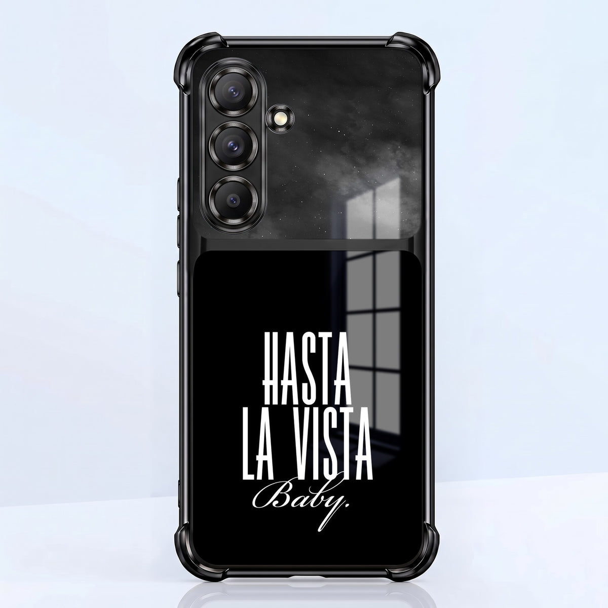 Samsung Galaxy A36 5G Hasta La Vista Dual-Tone Transparent Airbags Case