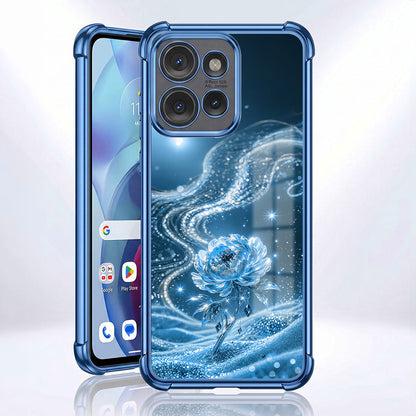 Motorola Edge 50 5G Blue Rose Airbags Printed Back Case