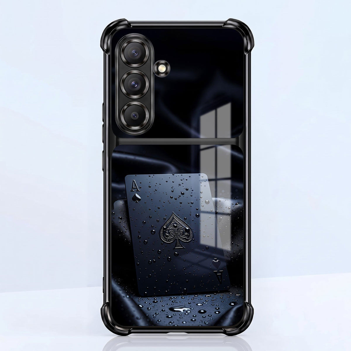 Samsung Galaxy A56 5G Ace King Dual-Tone Transparent Airbags Case