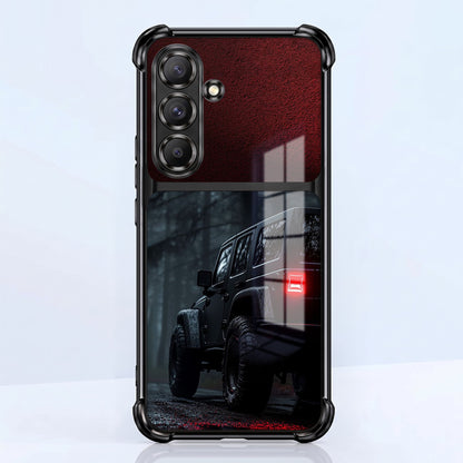 Samsung Galaxy A36 5G Black Beast 4x4 Dual-Tone Transparent Airbags Case