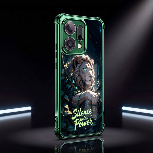 Oppo Reno 14 5G Silence Holds Power Airbags Printed Back Case