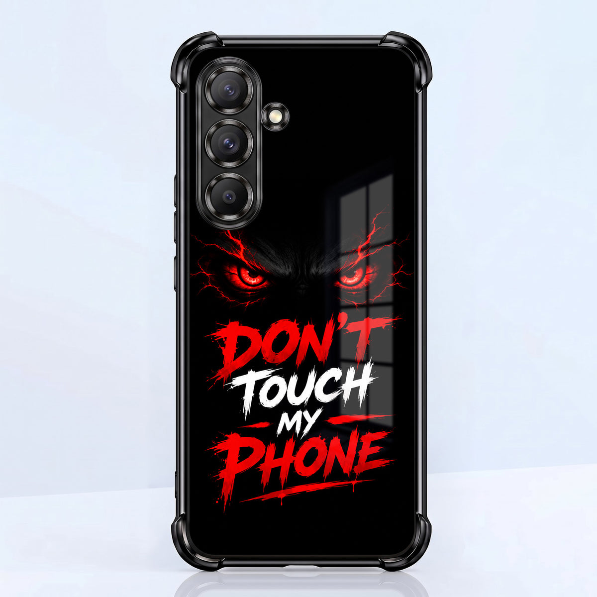 Samsung Galaxy A36 5G Don't Touch My Phone Airbags Printed Back Case