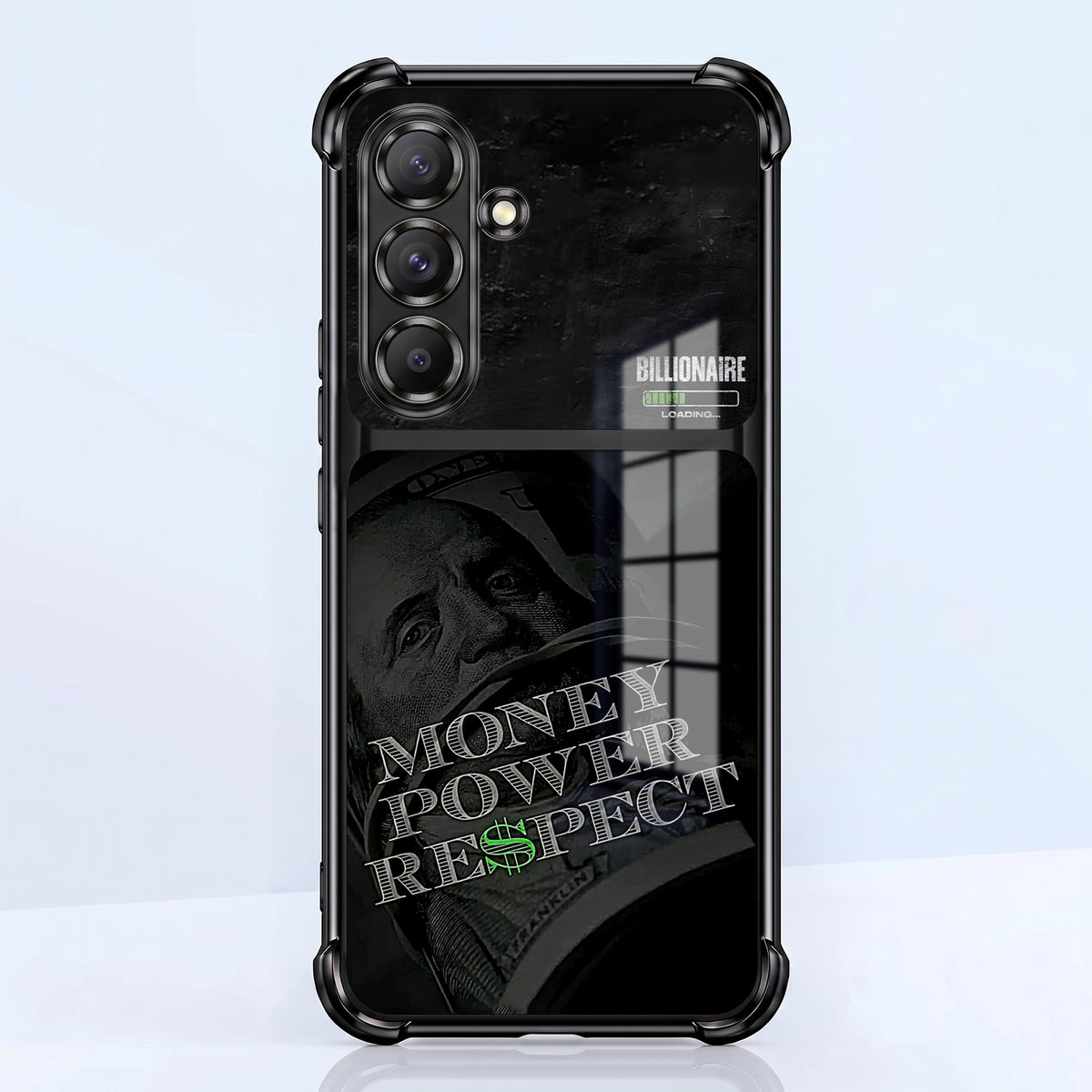 Samsung Galaxy A36 5G Money Power Dual-Tone Transparent Airbags Case
