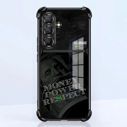 Samsung Galaxy A36 5G Money Power Dual-Tone Transparent Airbags Case
