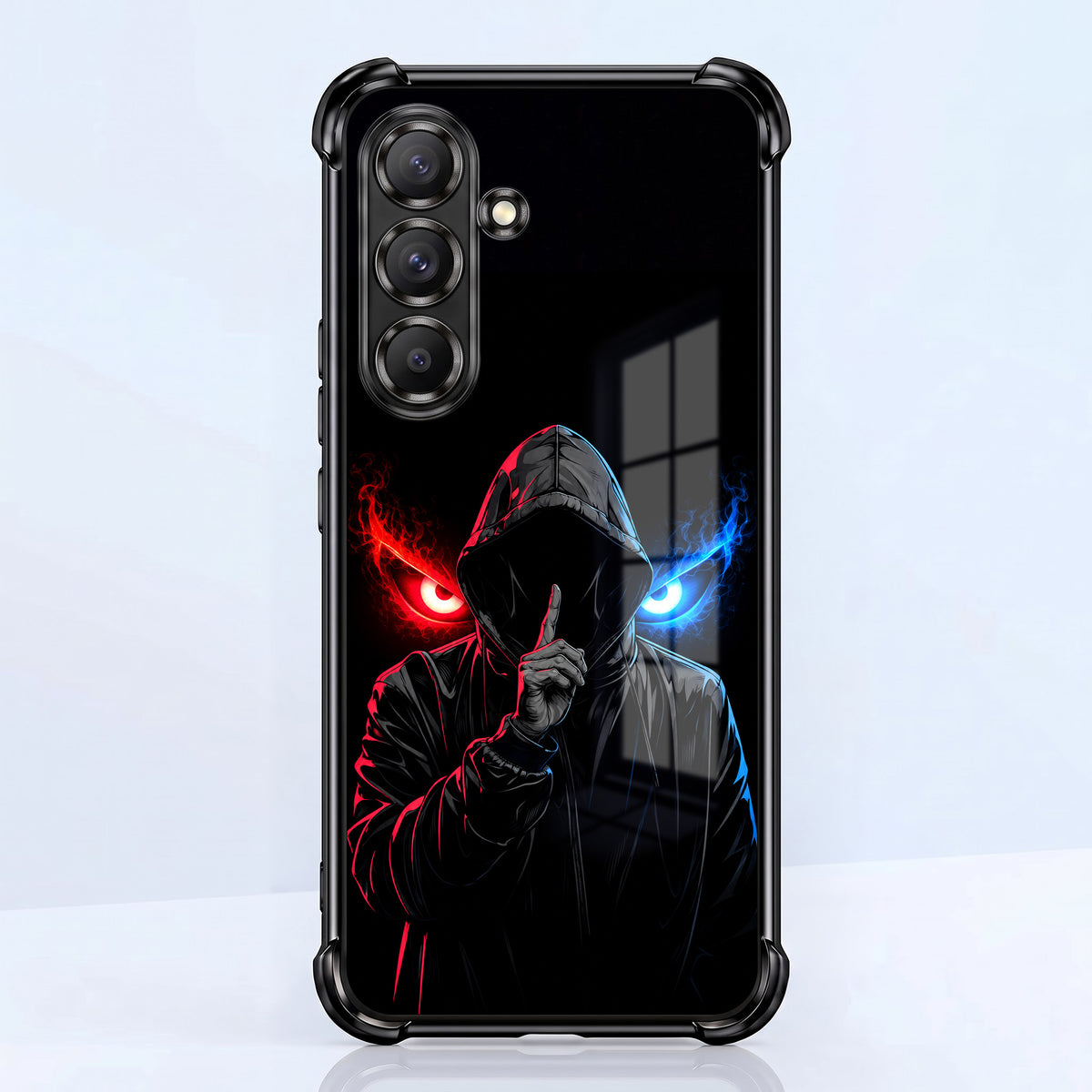 Samsung Galaxy A36 5G Hooded Shadow Demon Airbags Printed Back Case