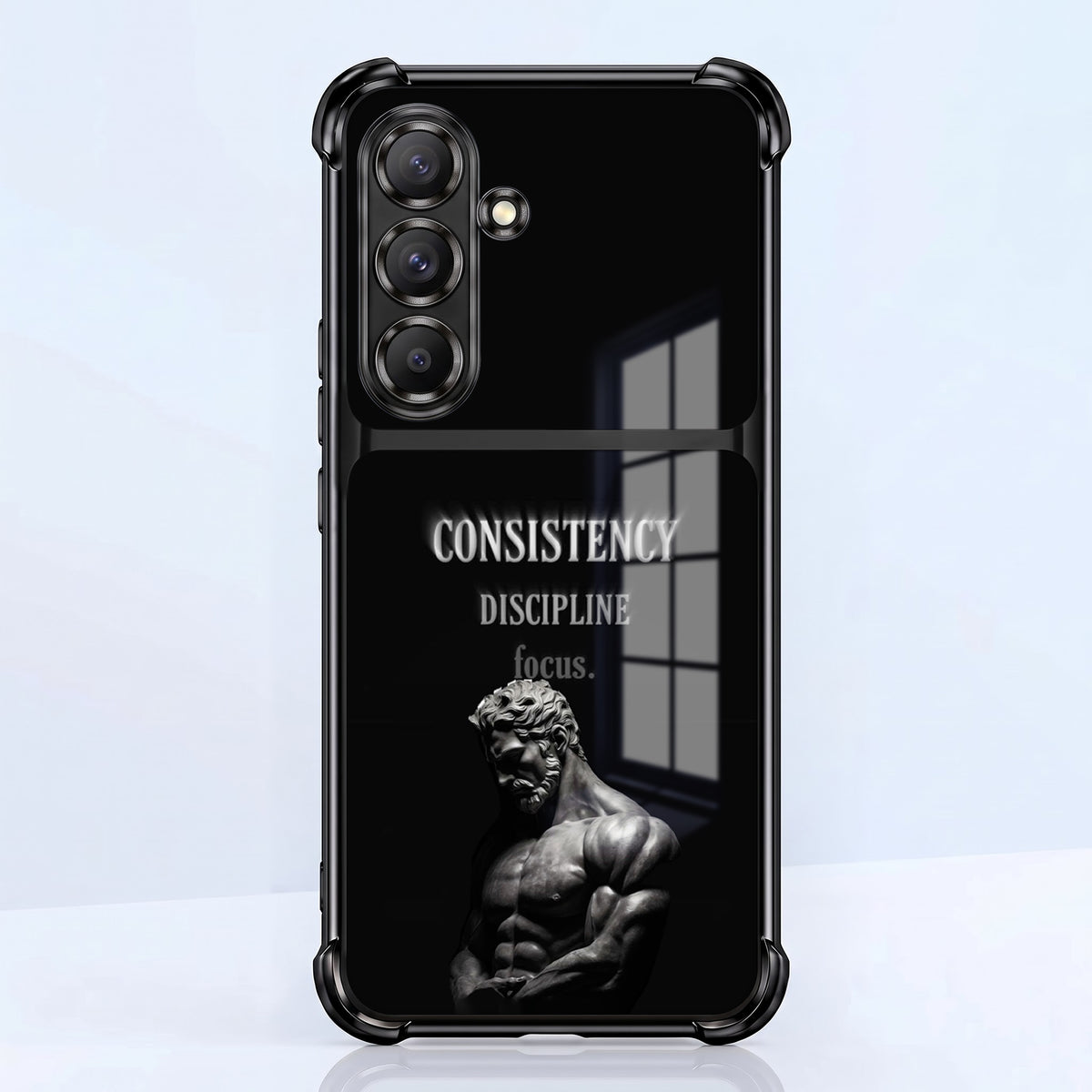 Samsung Galaxy A36 5G Focus & Strength Dual-Tone Transparent Airbags Case