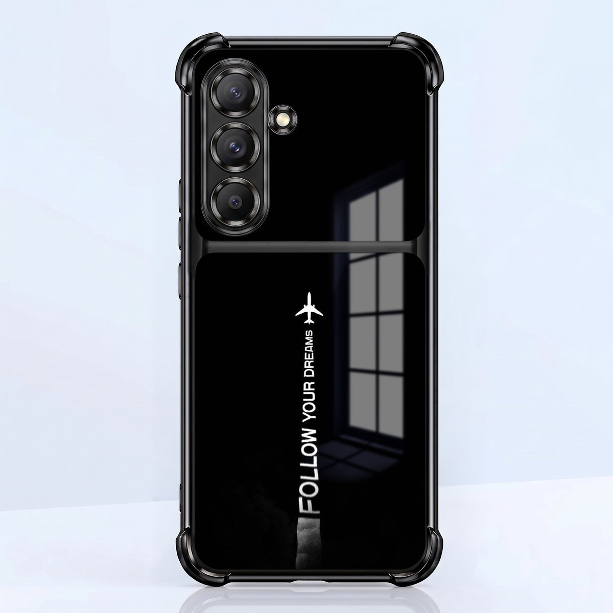 Samsung Galaxy A56 5G Follow Dreams Dual-Tone Transparent Airbags Case