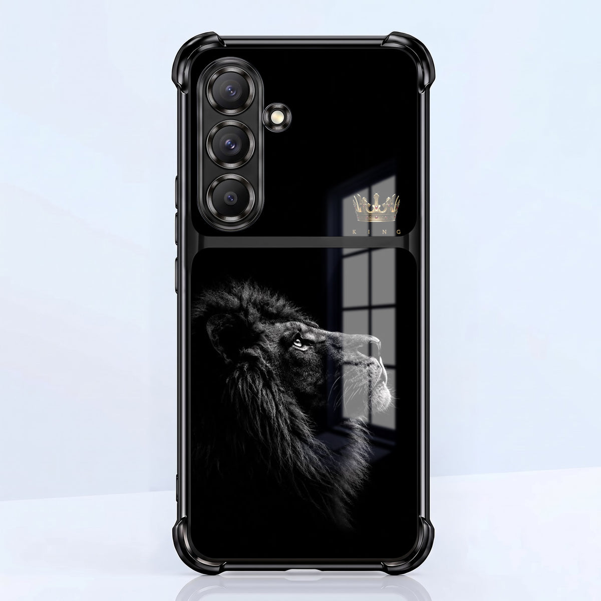 Samsung Galaxy A36 5G King’s Aura Dual-Tone Transparent Airbags Case