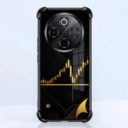 Vivo T4 5G Trading Candles Airbags Printed Back Case
