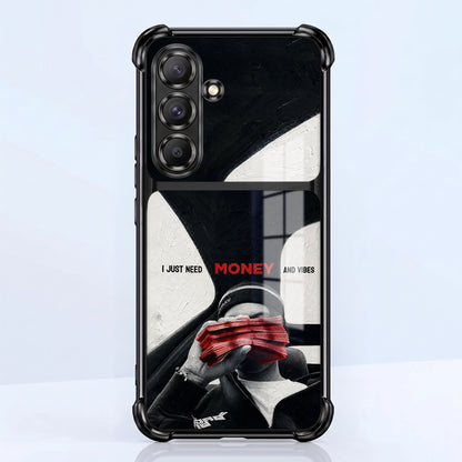 Samsung Galaxy A36 5G Money Mindset Dual-Tone Transparent Airbags Case