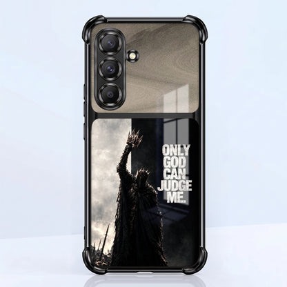 Samsung Galaxy A36 5G Divine Justice Dual-Tone Transparent Airbags Case