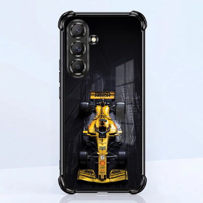 Samsung Galaxy A36 5G F1 Racing Cars Airbags Printed Back Case