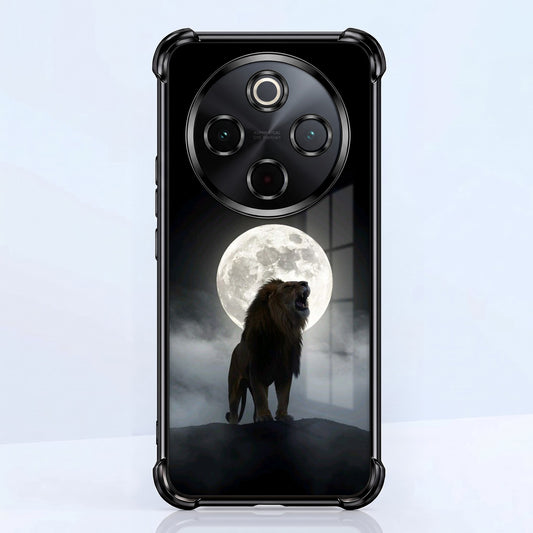 Vivo T4 5G Lunar Wolf Airbags Printed Back Case