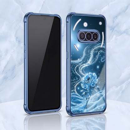 Nothing Phone 3a 5G Blue Rose Airbags Printed Back Case