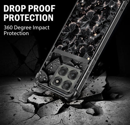 Motorola Edge 60 Pro 5G Noir Butterfly Dual-Tone Transparent Airbags Case