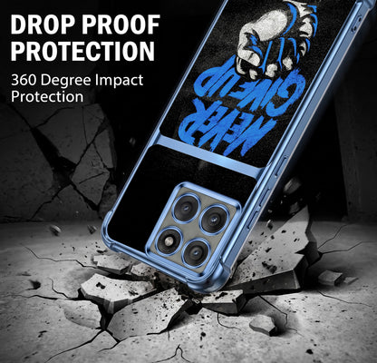 Motorola Edge 60 Pro 5G Naver Give Up Dual-Tone Transparent Airbags Case