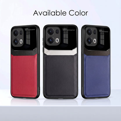 Oppo Reno 13 Pro 5G Premium Leather Lens Protective Case