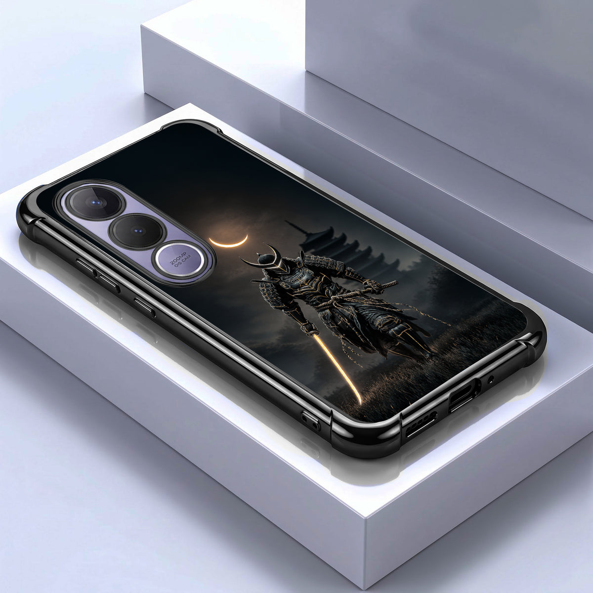 Vivo V70 FE 5G Samurai Warrior Airbags Printed Back Case
