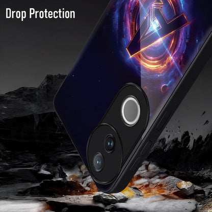 Vivo V50 5G Premium Acrylic Shockproof Glass Back Case (Endgame Impact)