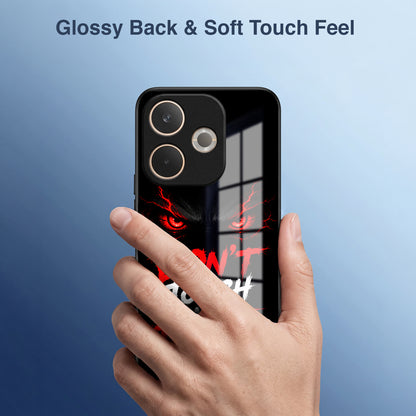 Oppo A5 Pro 5G Don't Touch My Phone Acrylic Glass Back Case