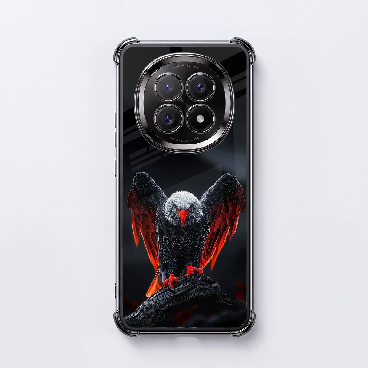 Oppo F29 5G Premium Black Eagle Airbags Printed Back Case