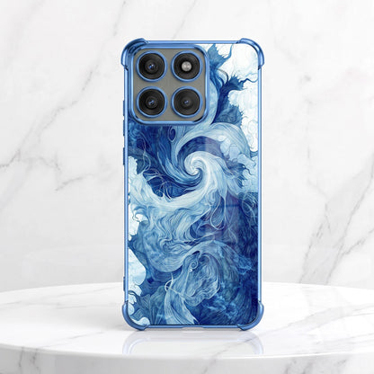 Motorola Edge 60 Pro 5G Ocean Swirl Airbags Printed Back Case