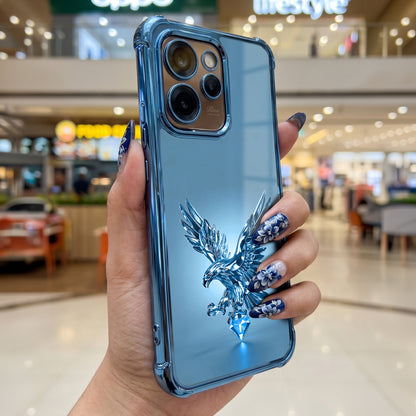 Oppo Reno 15 Pro Mini 5G Blue Eagle Airbags Printed Back Case