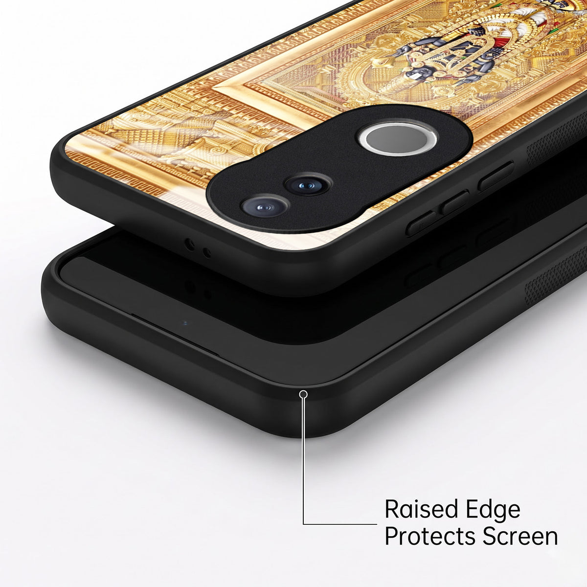 Vivo V50 5G Premium Heritage Acrylic Glass Back Case
