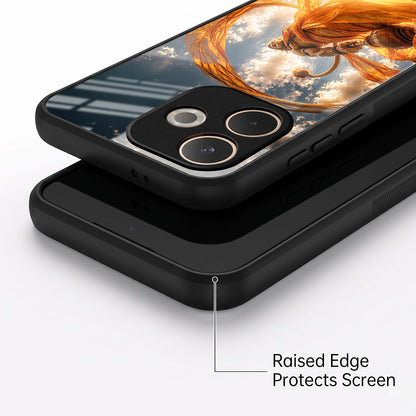 Oppo A5 Pro 5G Divine Hanuman Acrylic Glass Back Case