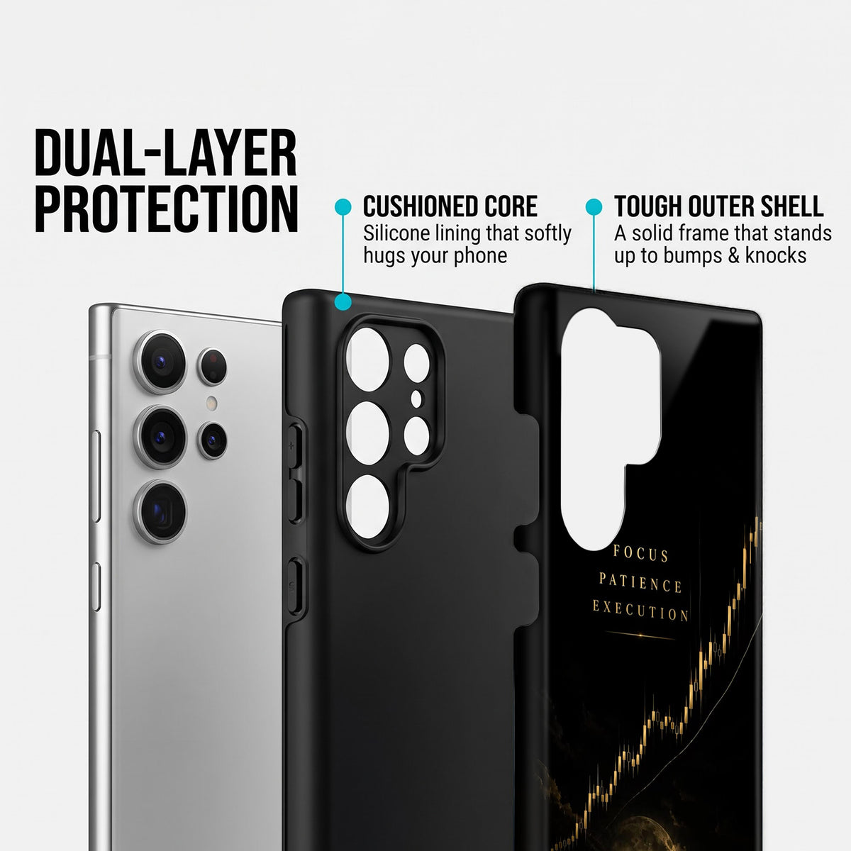 Samsung Galaxy S24 Ultra 5G Focus Protective Case