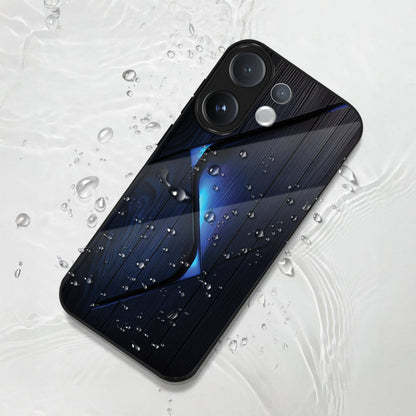 Vivo V60 5G Smartphone with water droplets on a textured white background