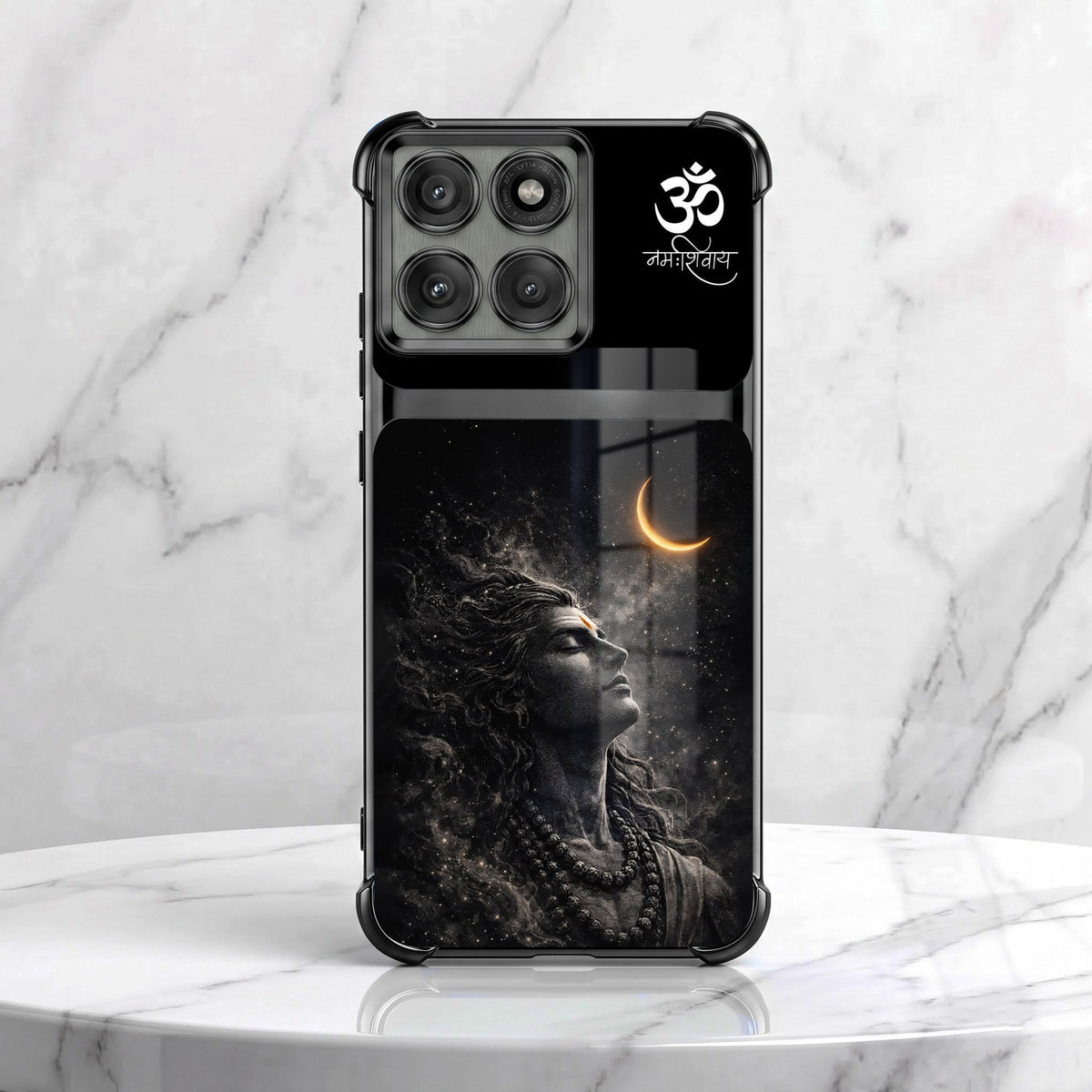 Motorola Edge 60 Pro 5G Eternal Shiva Dual-Tone Transparent Airbags Case