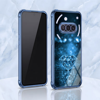 Nothing Phone 3a 5G Blue Diamond Airbags Printed Back Case
